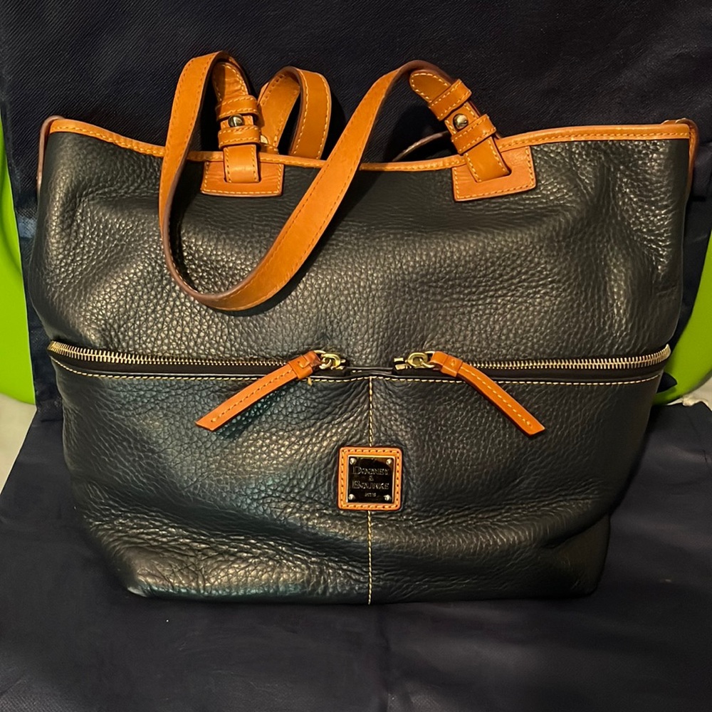 Dooney & Bourke navy blue tote